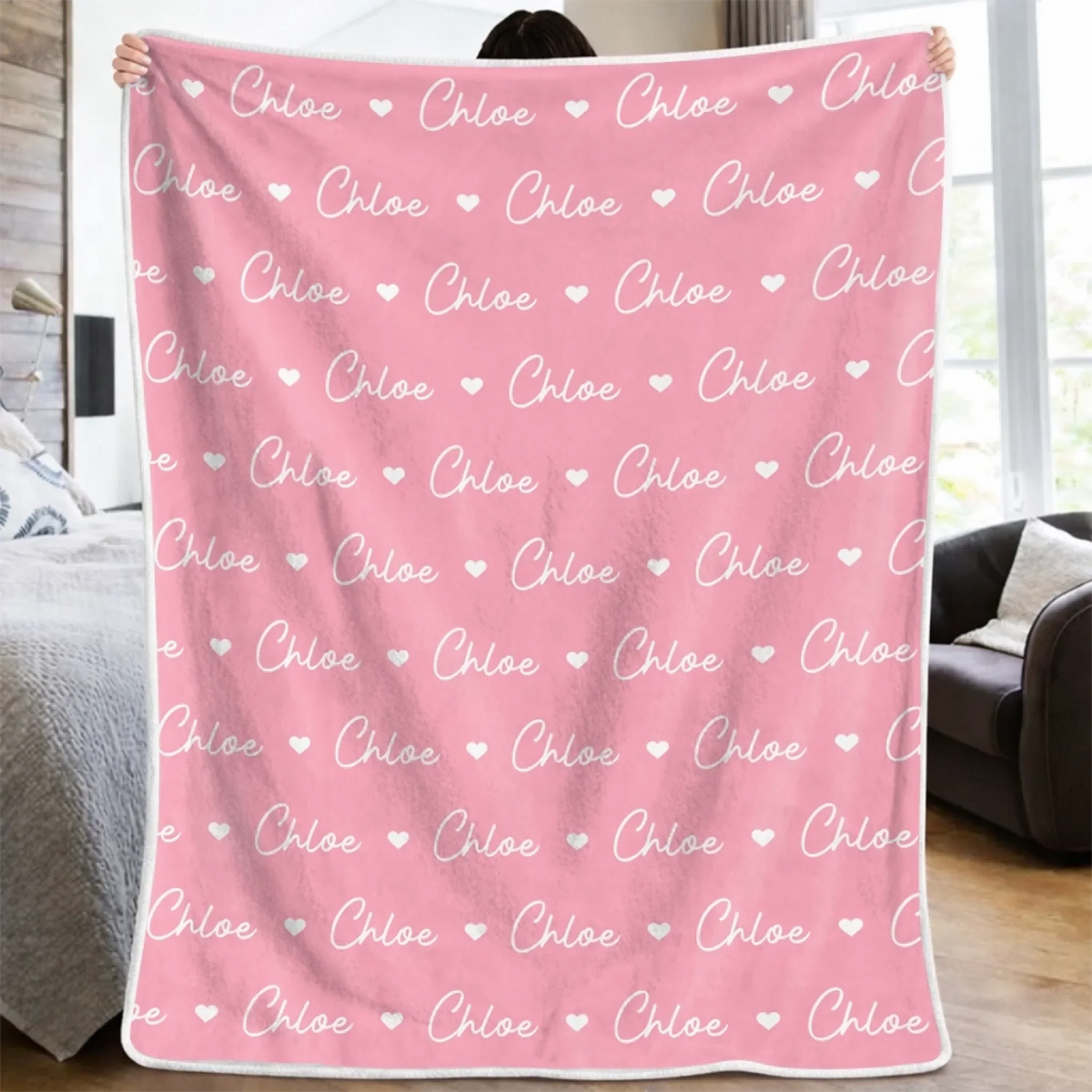 Plaid personnalisé - Cadeau pour enfants et familles