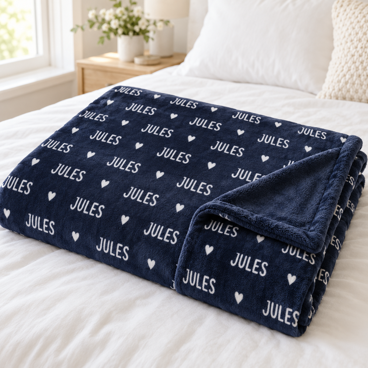Plaid personnalisé - Cadeau pour enfants et familles