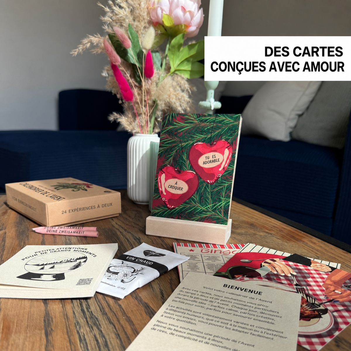 Calendrier de l'Avent pour Couples- Édition 2026