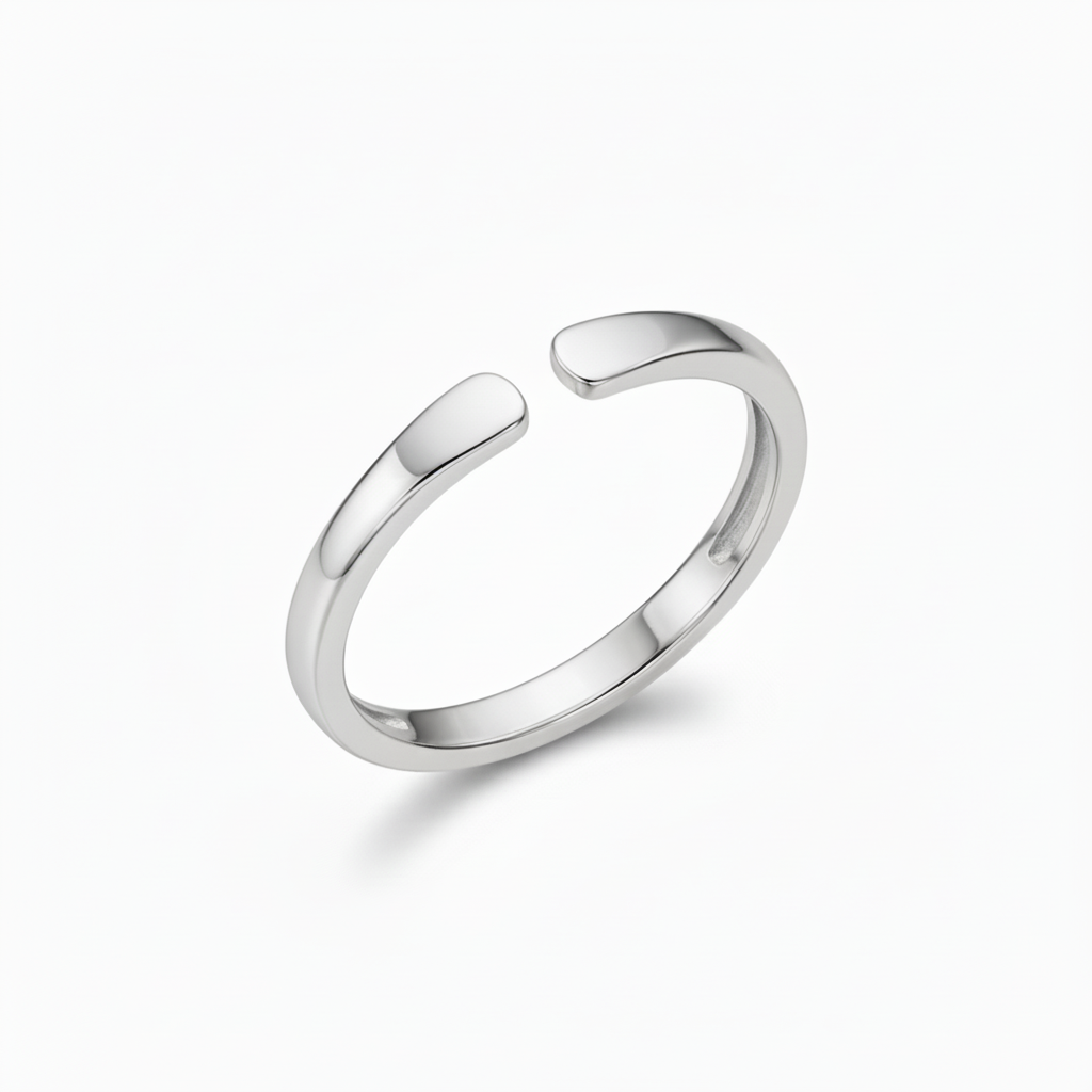 Bague initiale personnalisée