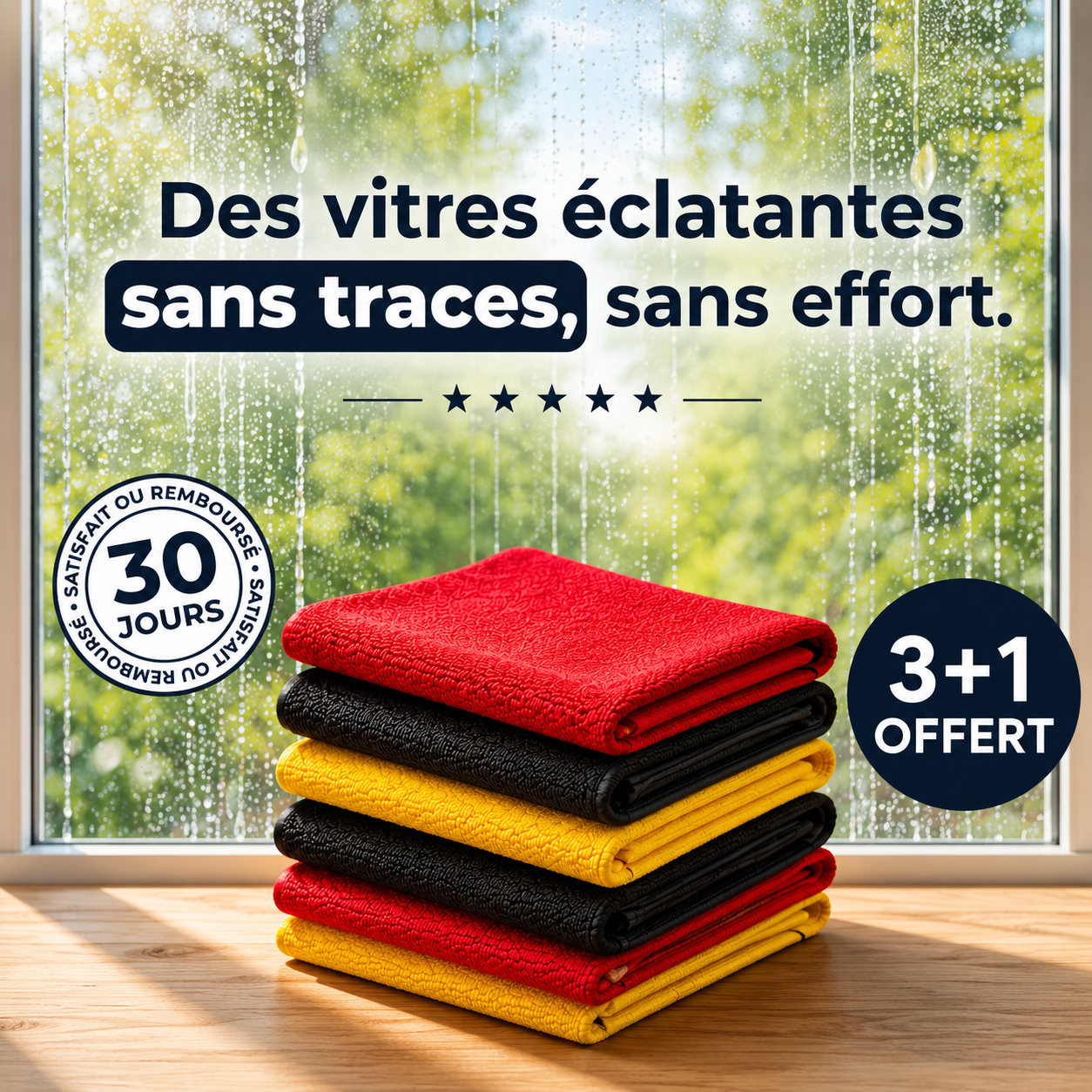 Chiffon en microfibre révolutionnaire