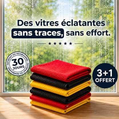 Chiffon en microfibre révolutionnaire