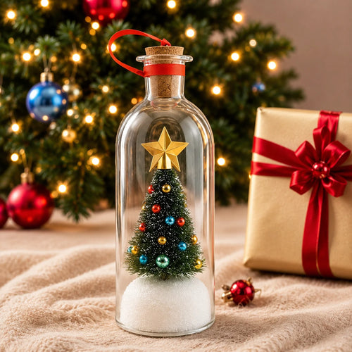 Votre voix en cadeau — Bouteille lumineuse qui garde vos souvenirs