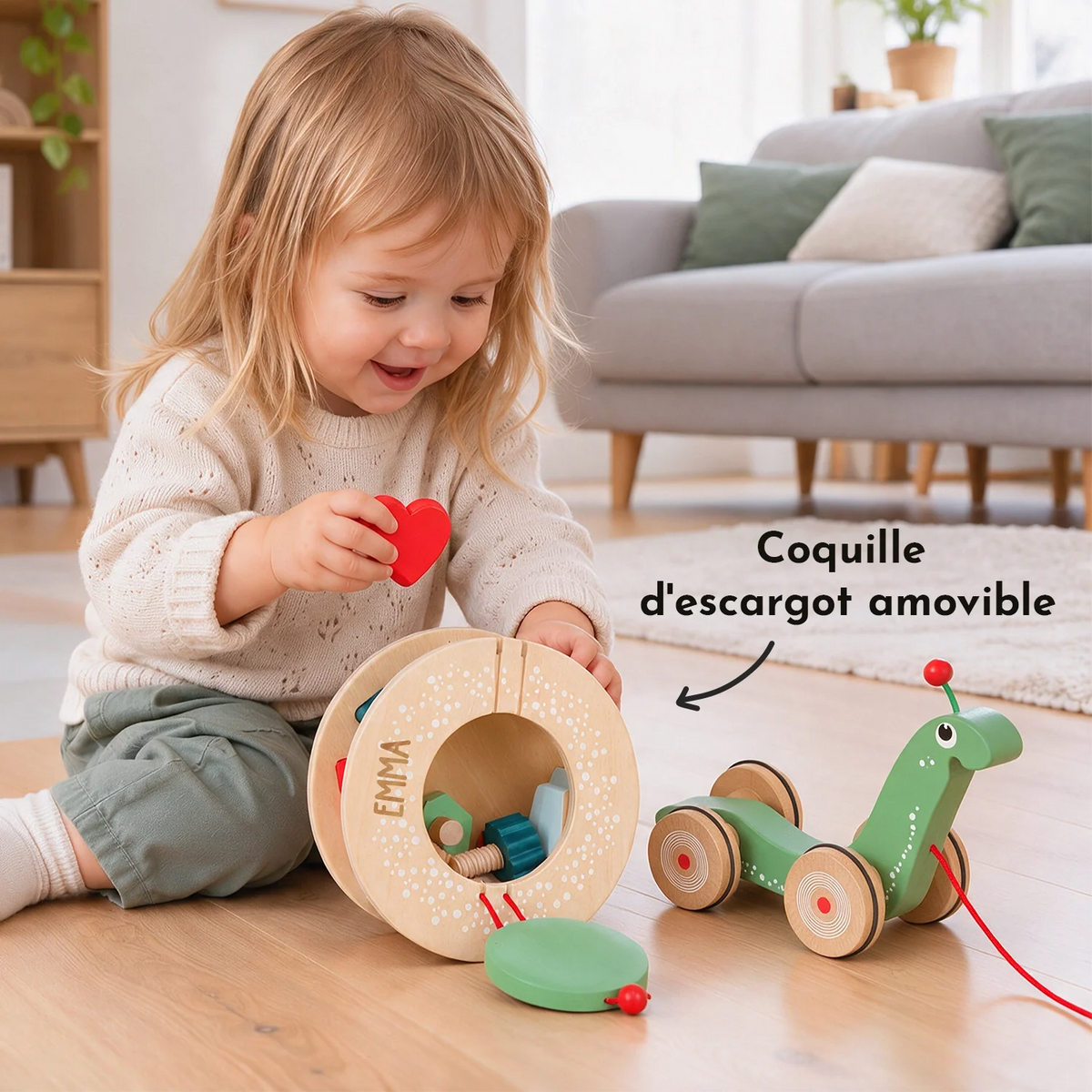 Mon Escargot – Jouet personnalisé