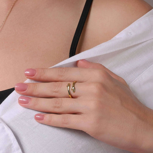 Avec moi - Bague Style Calin