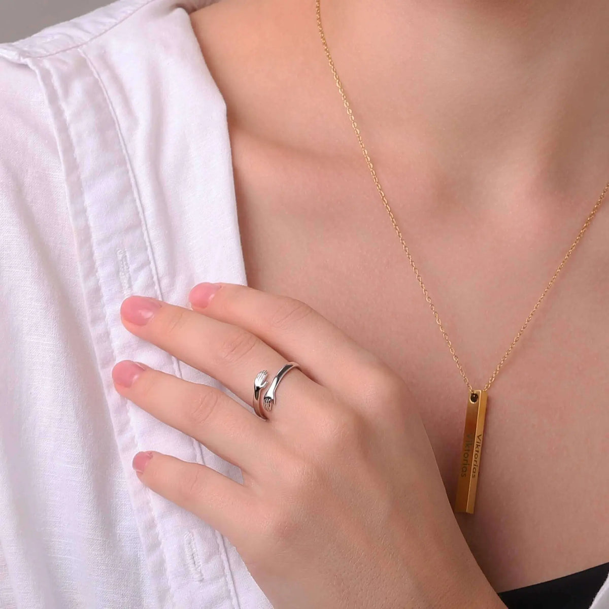 Avec moi - Bague Style Calin