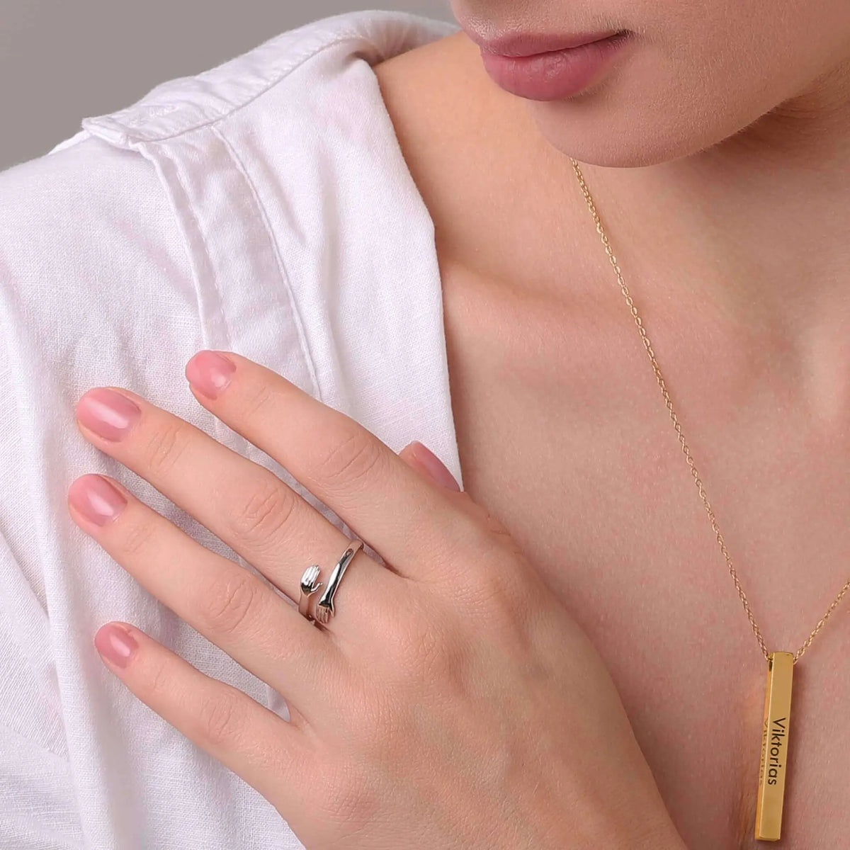 Avec moi - Bague Style Calin