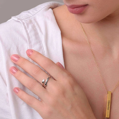 Avec moi - Bague Style Calin