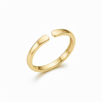 Bague initiale personnalisée
