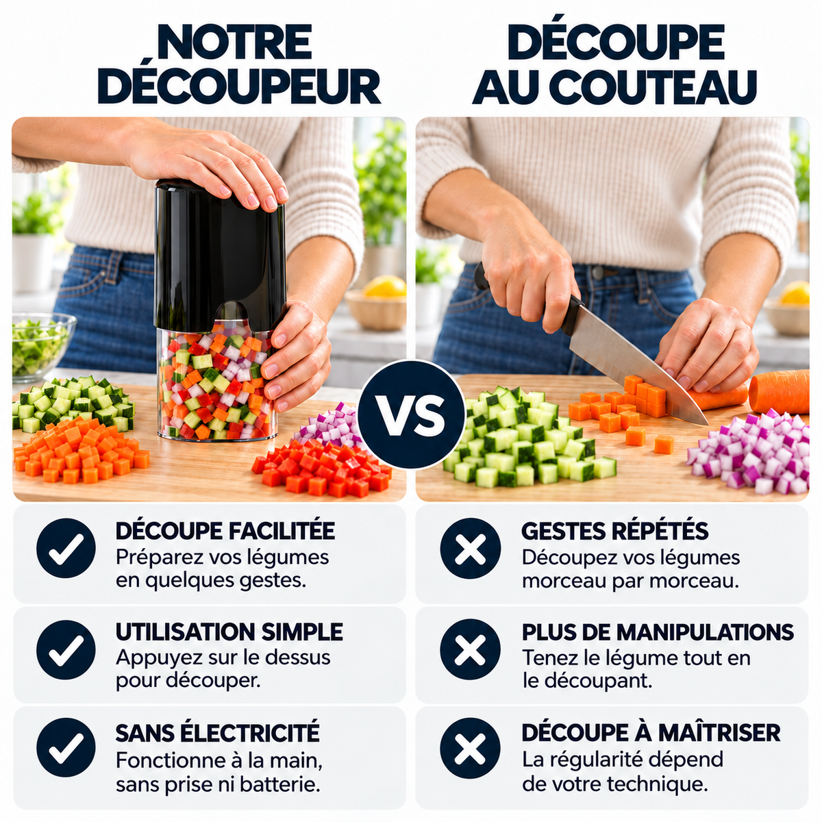 Découpeur de Légumes Révolutionnaire