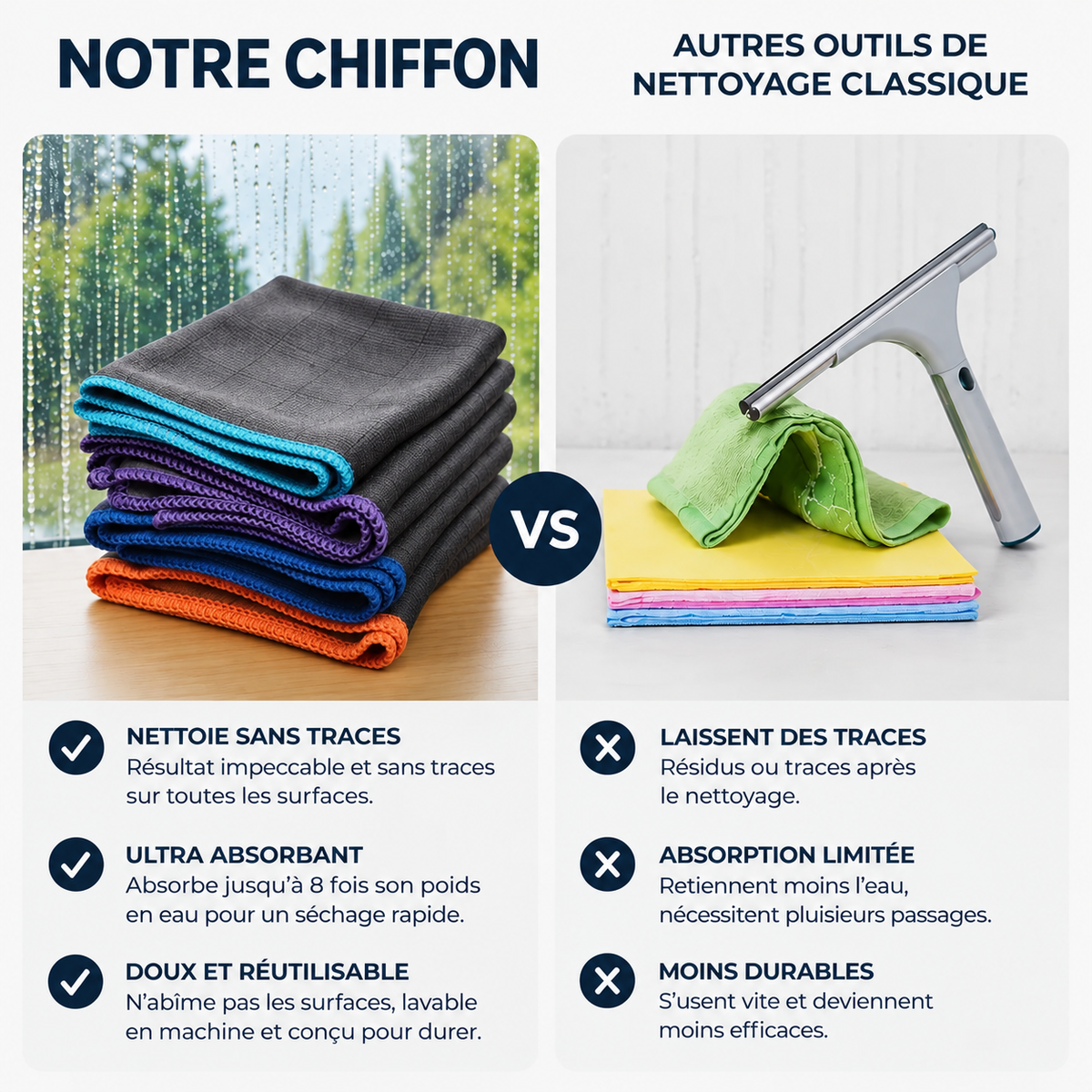 Chiffon en Fibre de Carbone