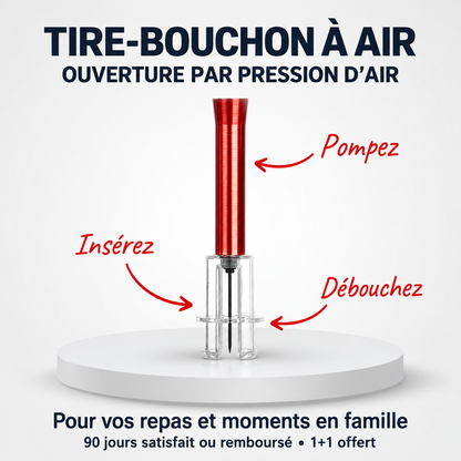 Tire-Bouchon à Air Inox