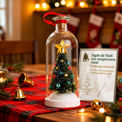 Votre voix en cadeau — Bouteille lumineuse qui garde vos souvenirs