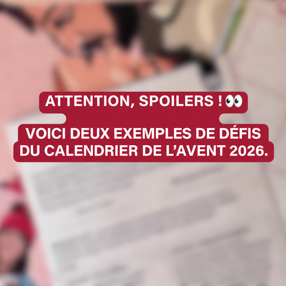 Calendrier de l'Avent pour Couples- Édition 2026