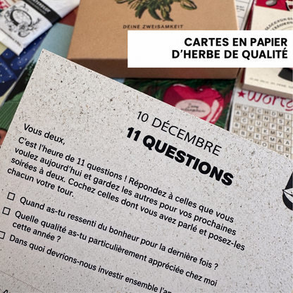 Calendrier de l'Avent pour Couples- Édition 2026