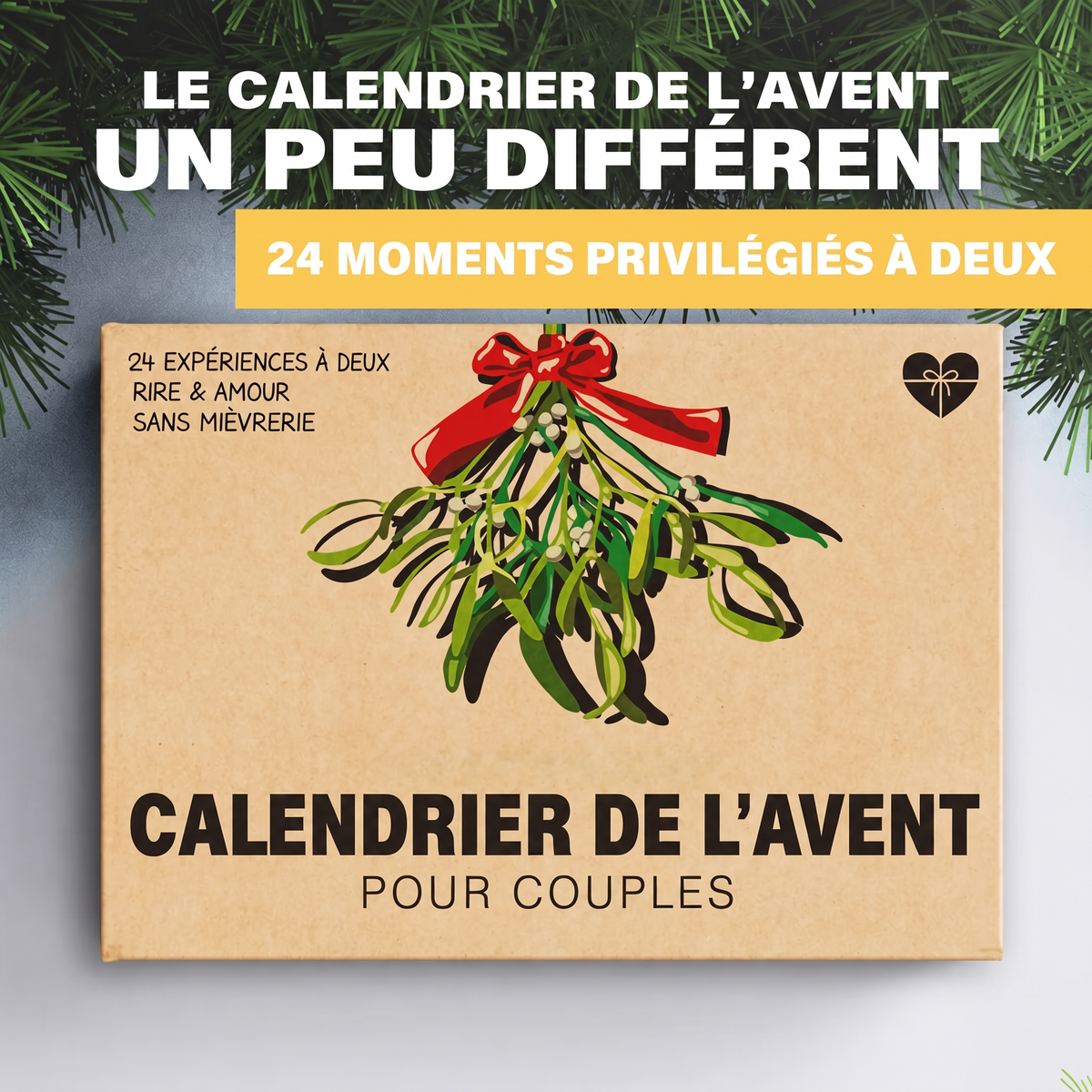 Calendrier de l'Avent pour Couples- Édition 2026
