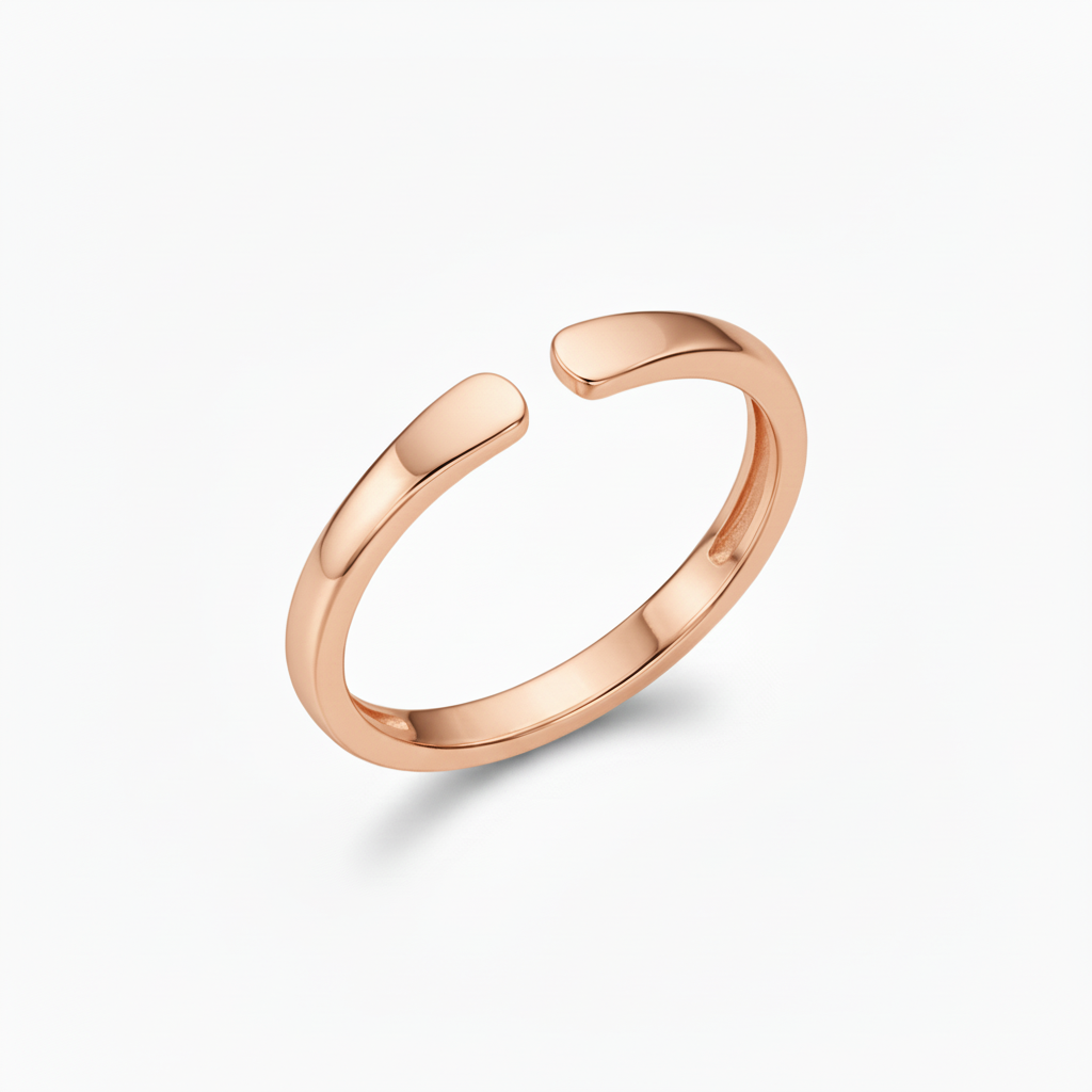 Bague initiale personnalisée