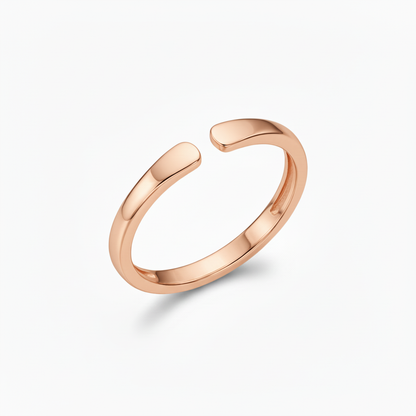 Bague initiale personnalisée